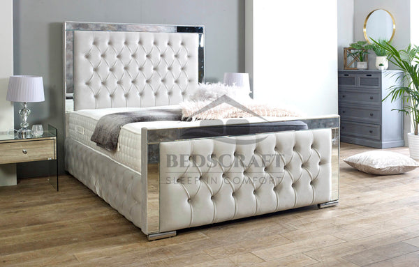 Chesterfield Mirror Bed
