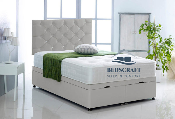 Grey Ottoman Bed