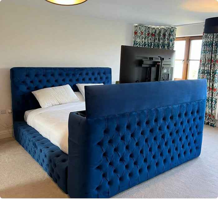 Elevate Your Bedroom Experience with Luxurious TV Beds