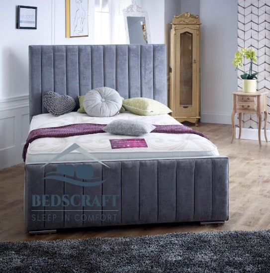 Designer Bed Frames with Ottoman Storage