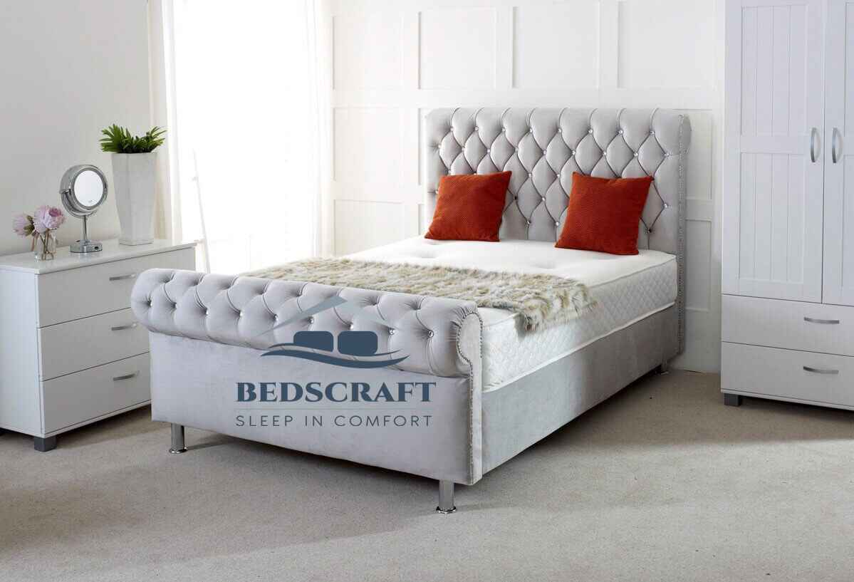 Geneva Sleigh Bed