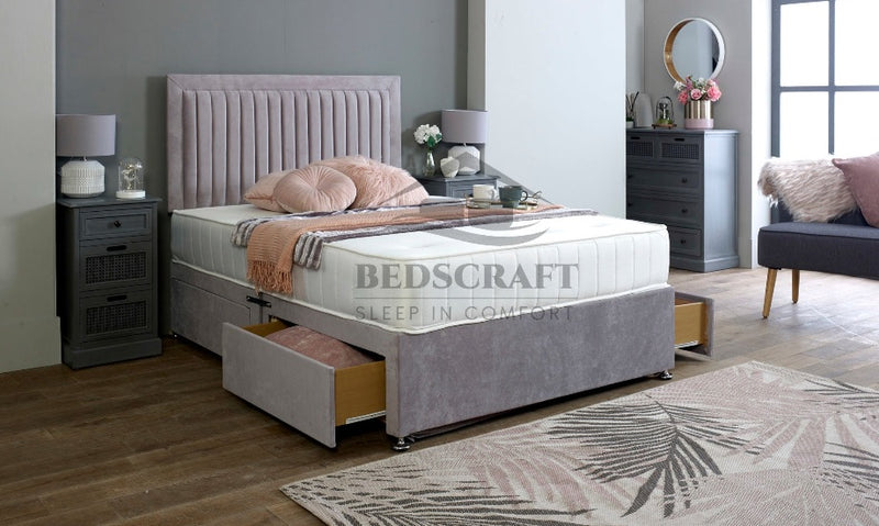 Saville Divan Bed with Headboard