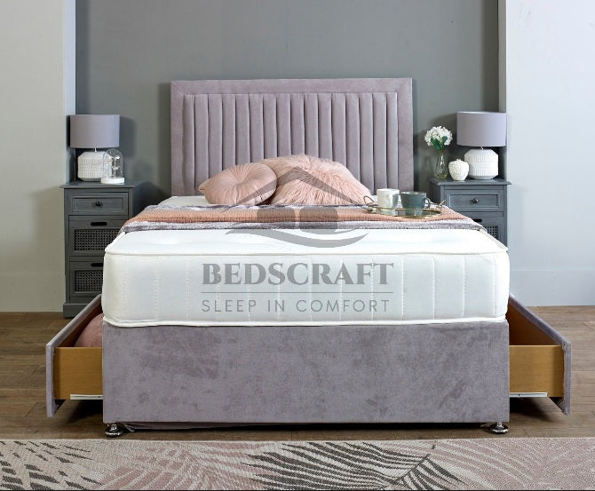 Saville Divan bed with storage drawers