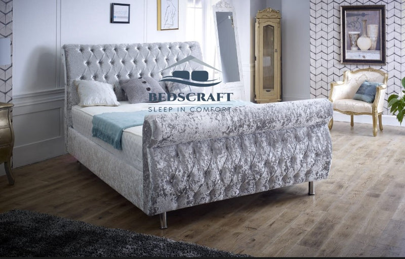 Swan Sleigh Beds