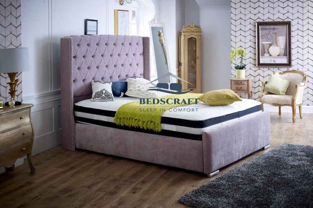 Mayfair Wingback Bed