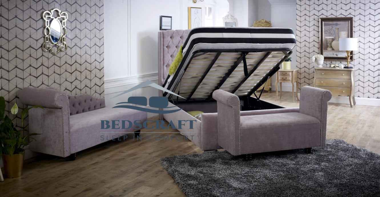 Mayfair Wingback Bed