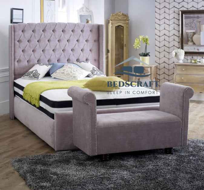 Mayfair Wingback Bed
