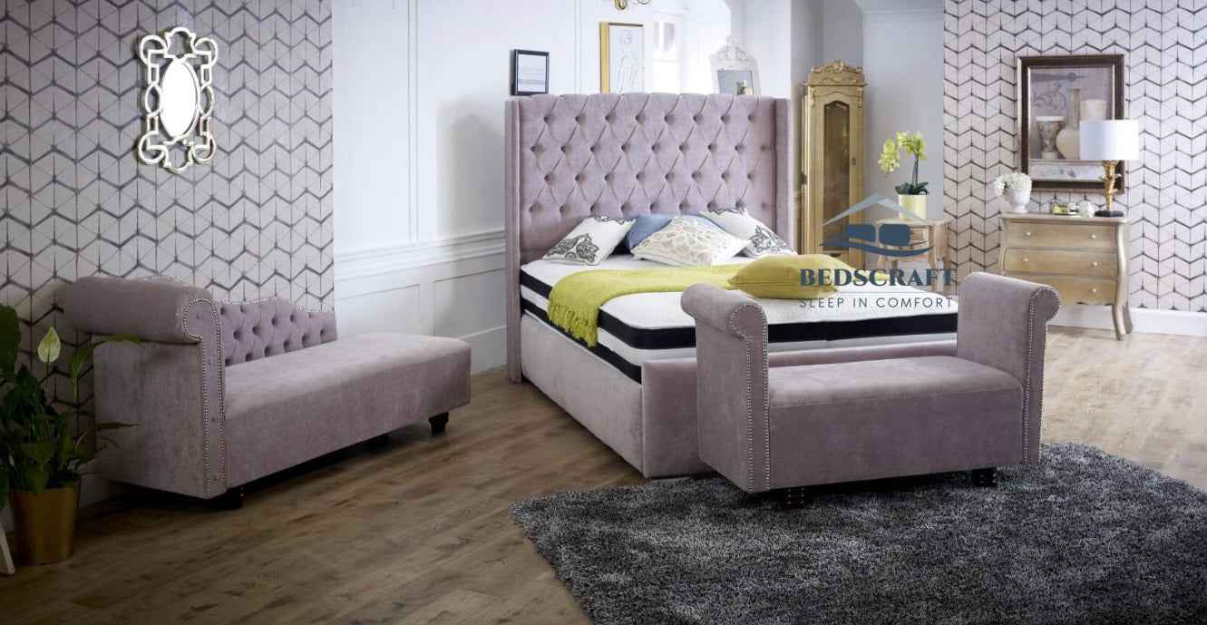 Mayfair Wingback Bed