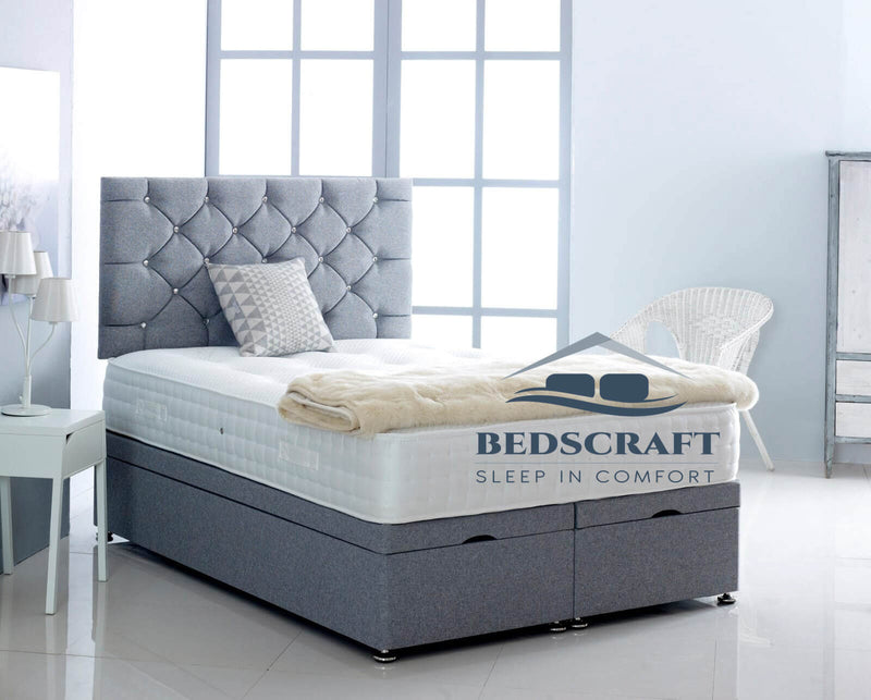 Ottoman Bed Divan and Mattress Set